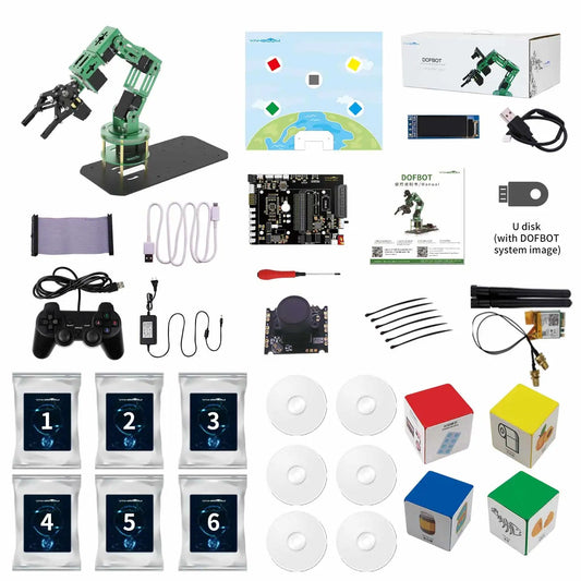 AI Robotic Arm Kit for Learning and Engineering Projects