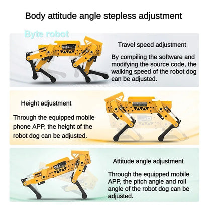 Quadruped AI Robot Dog - Bionic Robotics Kit