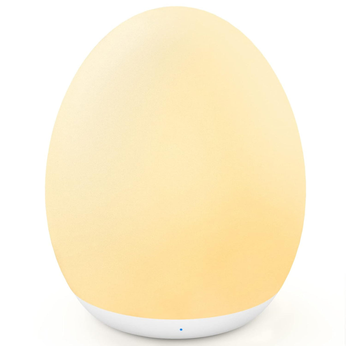 MediAcous Night Light for Kids. 7 Colors Changing Egg Light for Nursery | Stepless Dimming. Soft Silicone Touch Night Lamp with 1 Hour Timer. Rechargeable Nursery Night for Breastfeeding