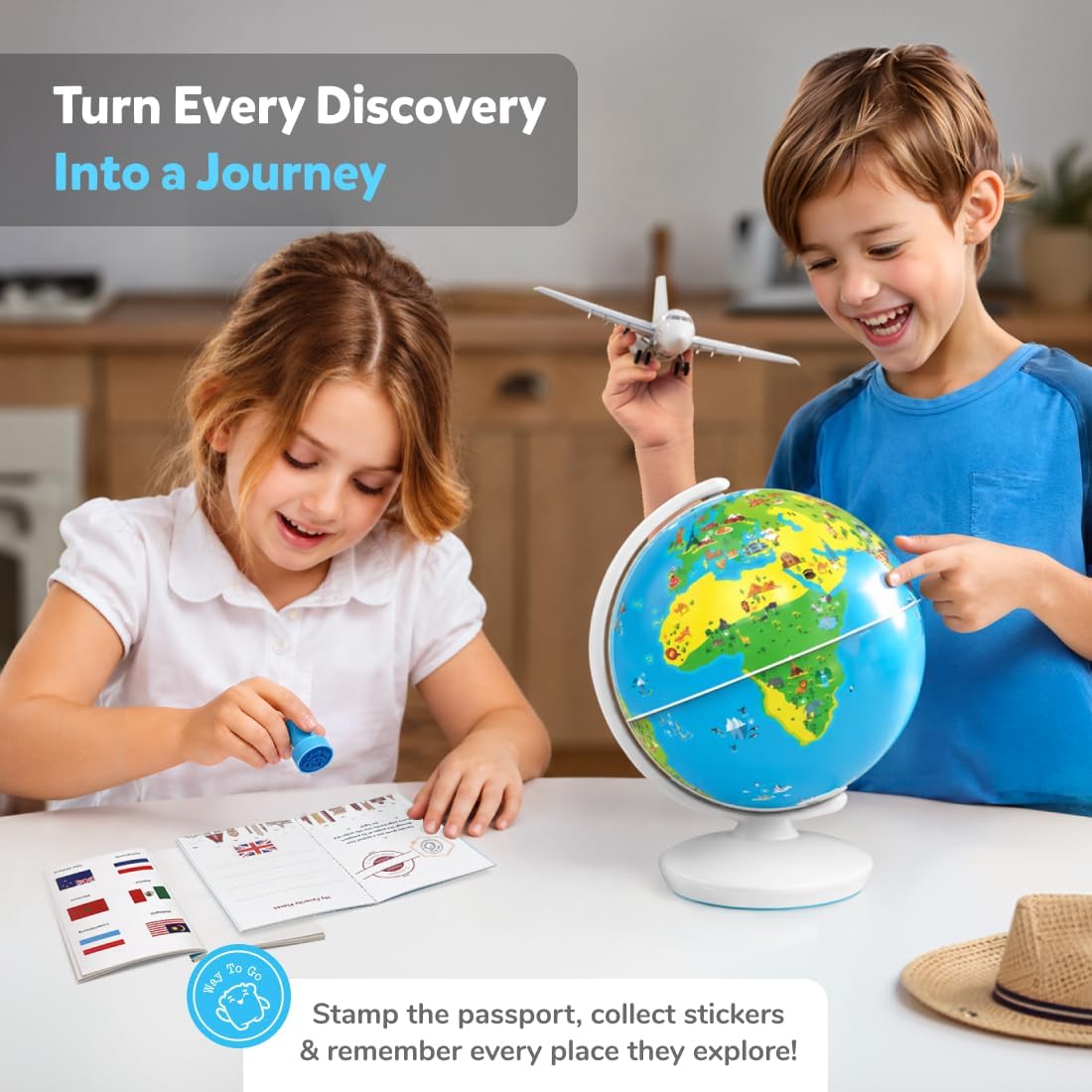 PlayShifu Orboot Earth – Interactive AR World Globe for Kids