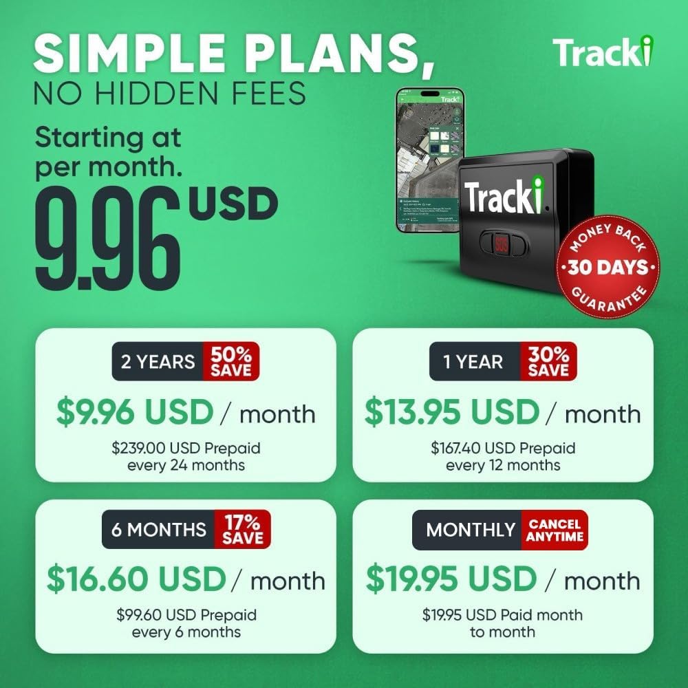 Tracki Universal GPS Tracker for Vehicles. Real Time Tracking | 4G LTE. Unlimited Distance. Smart Alerts. Super Small. Subscription Required. Cancel Anytime