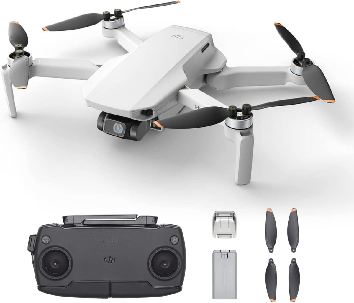 DJI Neo. Mini Drone with 4K UHD Camera for Adults. 135g Self Flying Drone that Follows You. Palm Takeoff. Subject Tracking. QuickShots. Stabilized Video. Built-In Propeller Guard (Controller-Free)