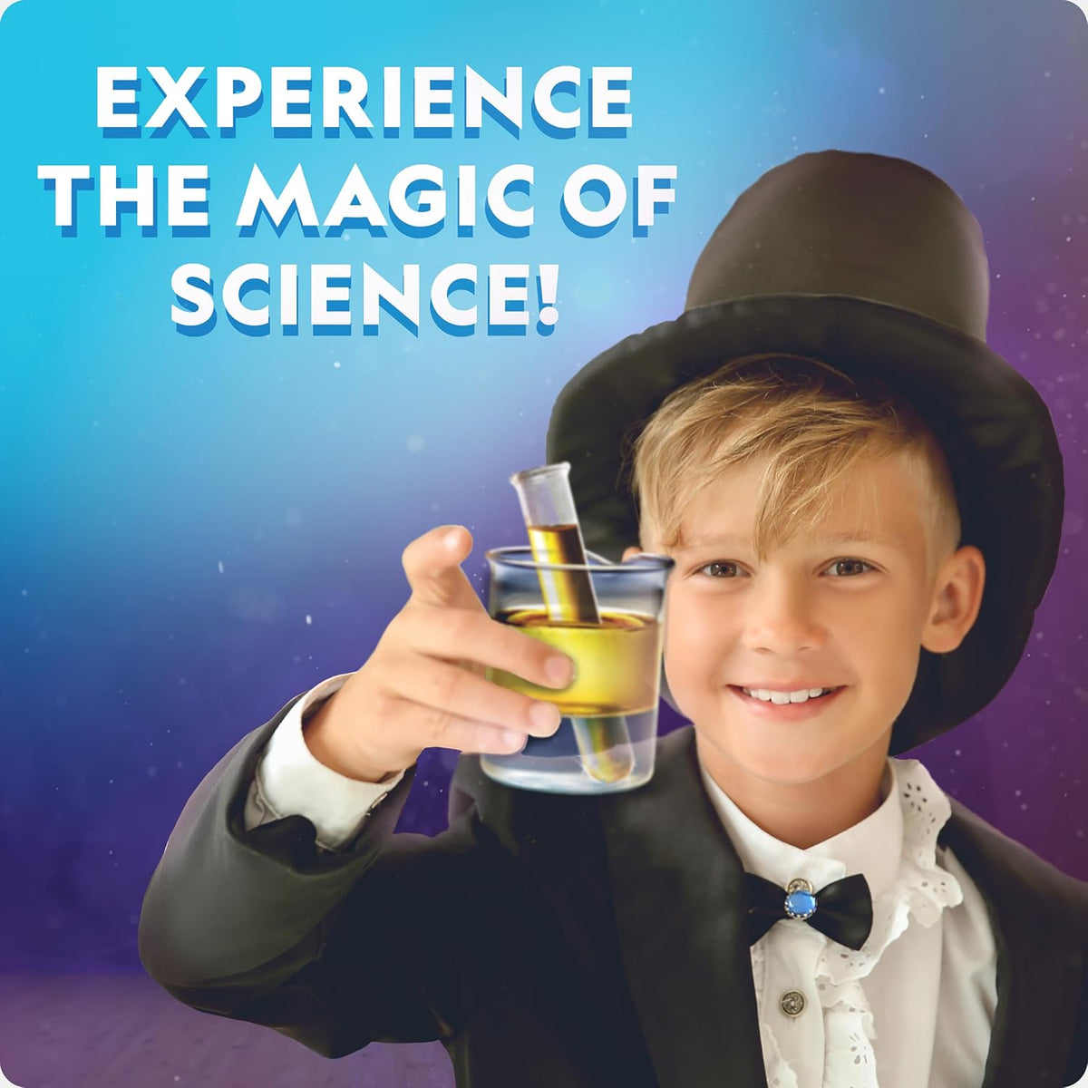 National Geographic Science Magic Kit with 100+ Experiments for Kids 8-12 | Magic Tricks. Chemistry Activities. Hands-On Science Experiments. STEM Projects. STEM Learning Toy. Birthday Gift