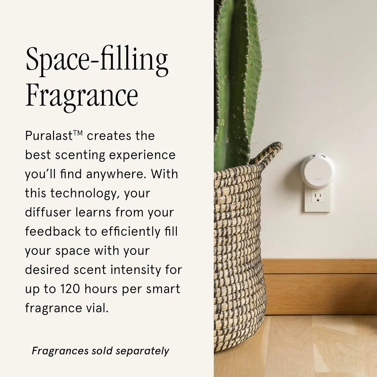 Pura Home 4 Fragrance Diffuser. 2025 Version. Pura 4 | Adjustable Smart Home Fragrance Diffuser. Set Schedules and Timers. LED Light. Holds 2 Scent Refills. Refills Sold Separately