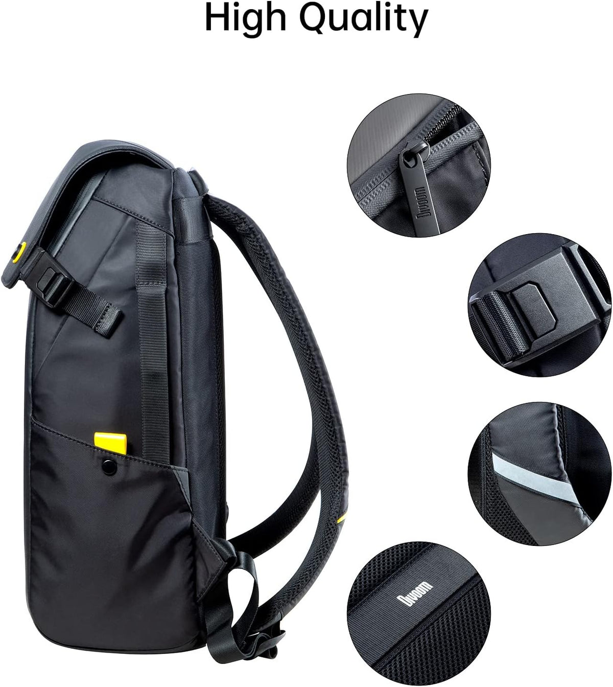 Divoom LED Display Laptop Backpack with App Control. 17 Inch Cool DIY Pixel Art Animation Fashion Backpack. Unique Gift for Men or Women