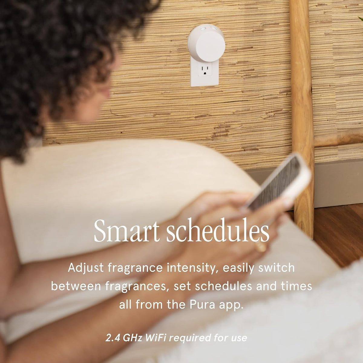 Pura Home 4 Fragrance Diffuser. 2025 Version. Pura 4 | Adjustable Smart Home Fragrance Diffuser. Set Schedules and Timers. LED Light. Holds 2 Scent Refills. Refills Sold Separately