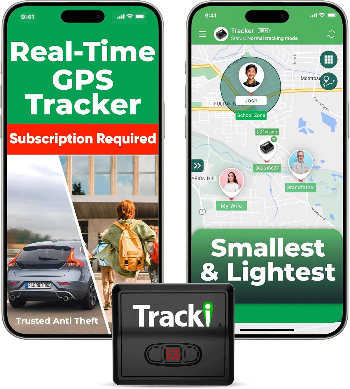 Tracki Universal GPS Tracker for Vehicles. Real Time Tracking | 4G LTE. Unlimited Distance. Smart Alerts. Super Small. Subscription Required. Cancel Anytime