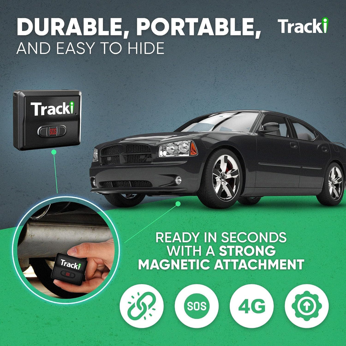 Tracki Universal GPS Tracker for Vehicles. Real Time Tracking | 4G LTE. Unlimited Distance. Smart Alerts. Super Small. Subscription Required. Cancel Anytime