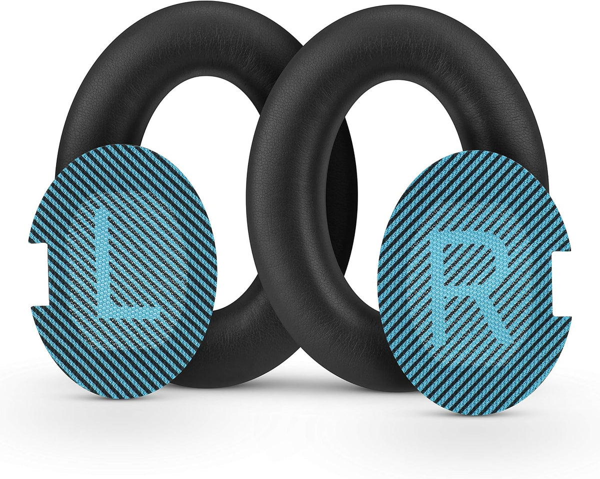 Replacement Earpads for Bose QuietComfort QC 15 25 35 Premium Ear Pads QC15 QC25 QC35 AE2 & SoundLink. Memory Foam. Soft & Long Lasting by Brainwavz