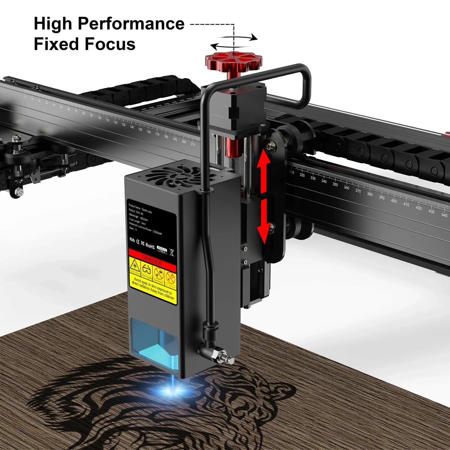 TS2 20W Laser Engraver Precision Cutting & Engraving System