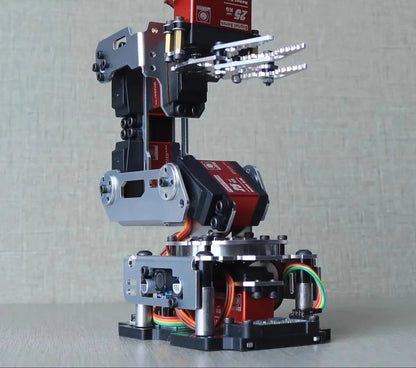 6 DOF Robot Arm Clamp. Precision Control and Automation Projects