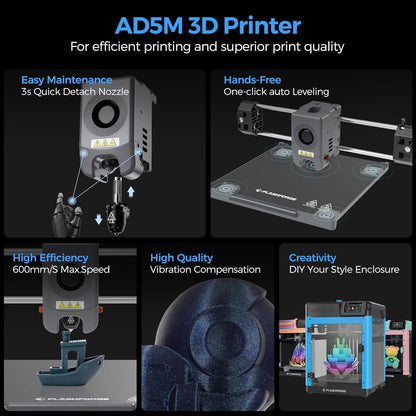 High Speed 3D Printer Precision Rapid Fabrication