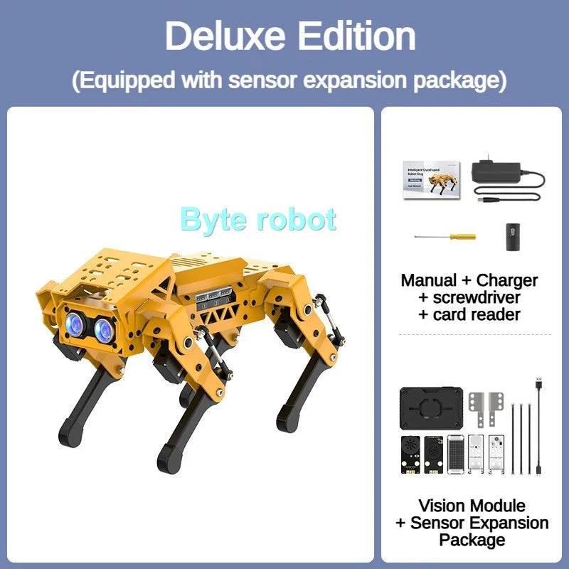 Quadruped AI Robot Dog - Bionic Robotics Kit